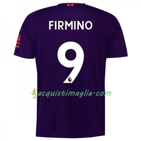 Divisa di Calcio Liverpool Firmino 9 Trasferta 2018/2019
